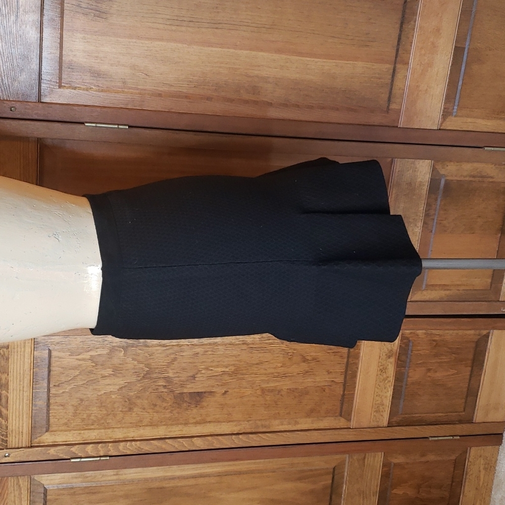 Theory Black Gida O Dream Flounce Hem Skirt Sz S - Picture 5 of 9